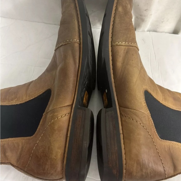 TIMBERLAND EARTHKEEPER MENS CHELSEA BOOTS LIGHT BROWN  LEATHER SIZE 10m - Picture 12 of 14